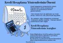 Kredi Hesaplama Yöntemleri Üzerine Detaylı Rehber Kredi Hesaplama Yöntemleri Üzerine Detaylı Rehber